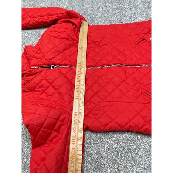 Lauren Ralph Lauren Womens red quilted jacket size small light weight - Picture 5 of 12
